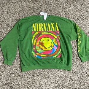 NWT Oversized L/XL Nirvana Sweatshirt from Urban Outfitters